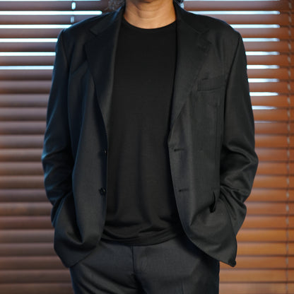 長袖 クルーネック ニット