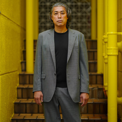 長袖 クルーネック ニット