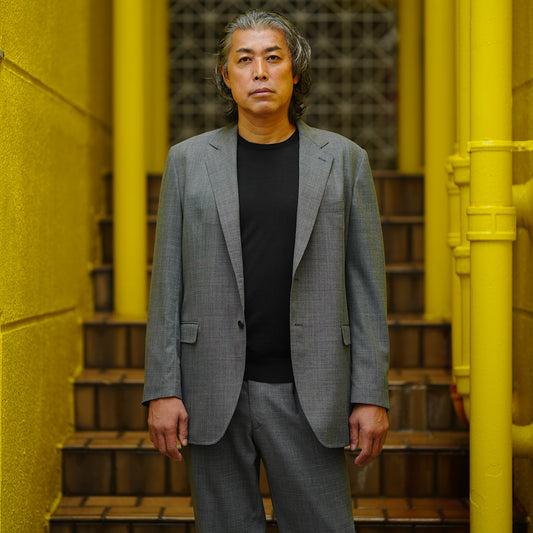 長袖 クルーネック ニット