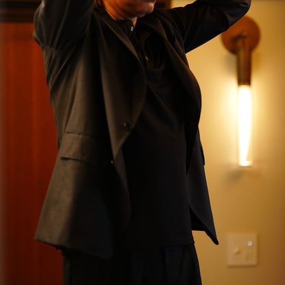 長袖 ヘンリーネック Tシャツ 【受注生産】【メンバー限定】