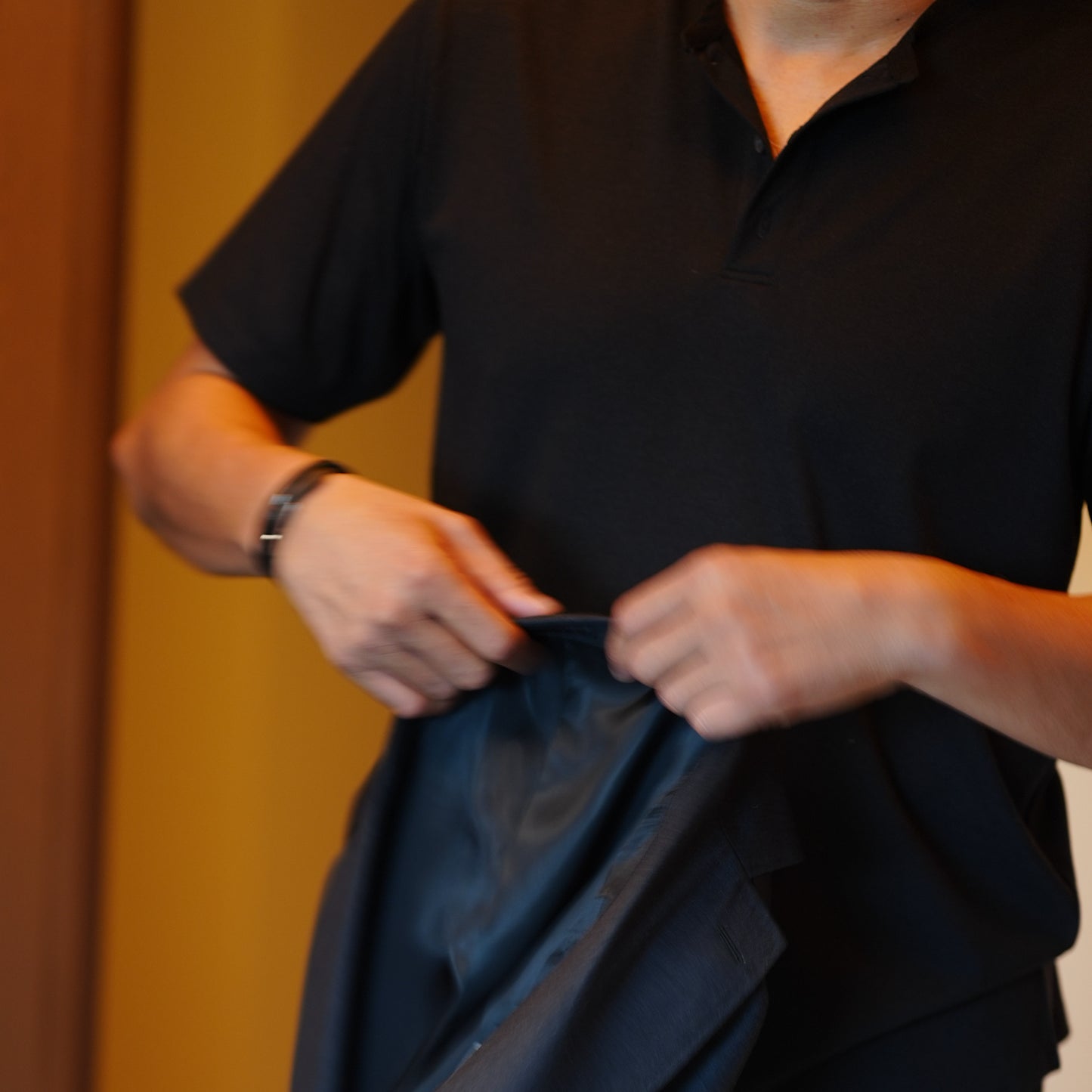 半袖 ヘンリーネック Tシャツ 【受注生産】【メンバー限定】