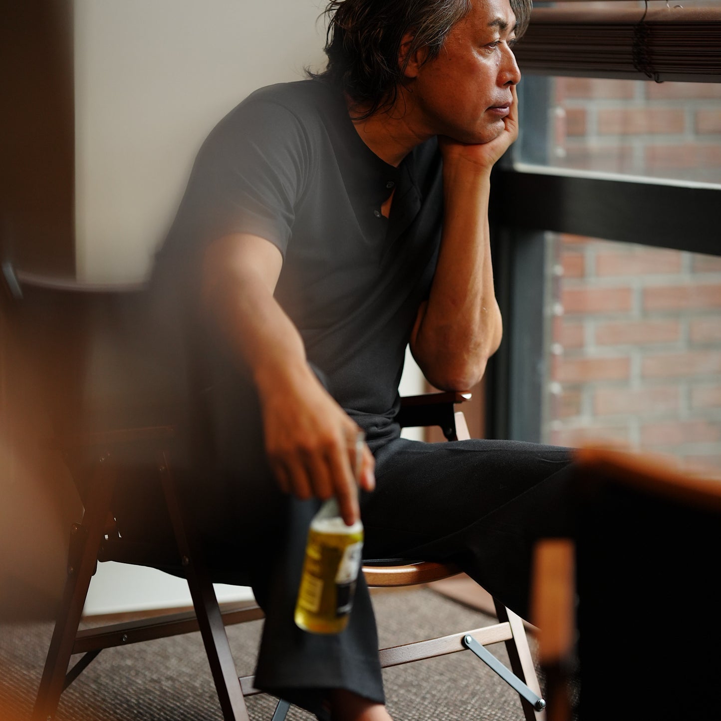 半袖 ヘンリーネック Tシャツ 【受注生産】【メンバー限定】