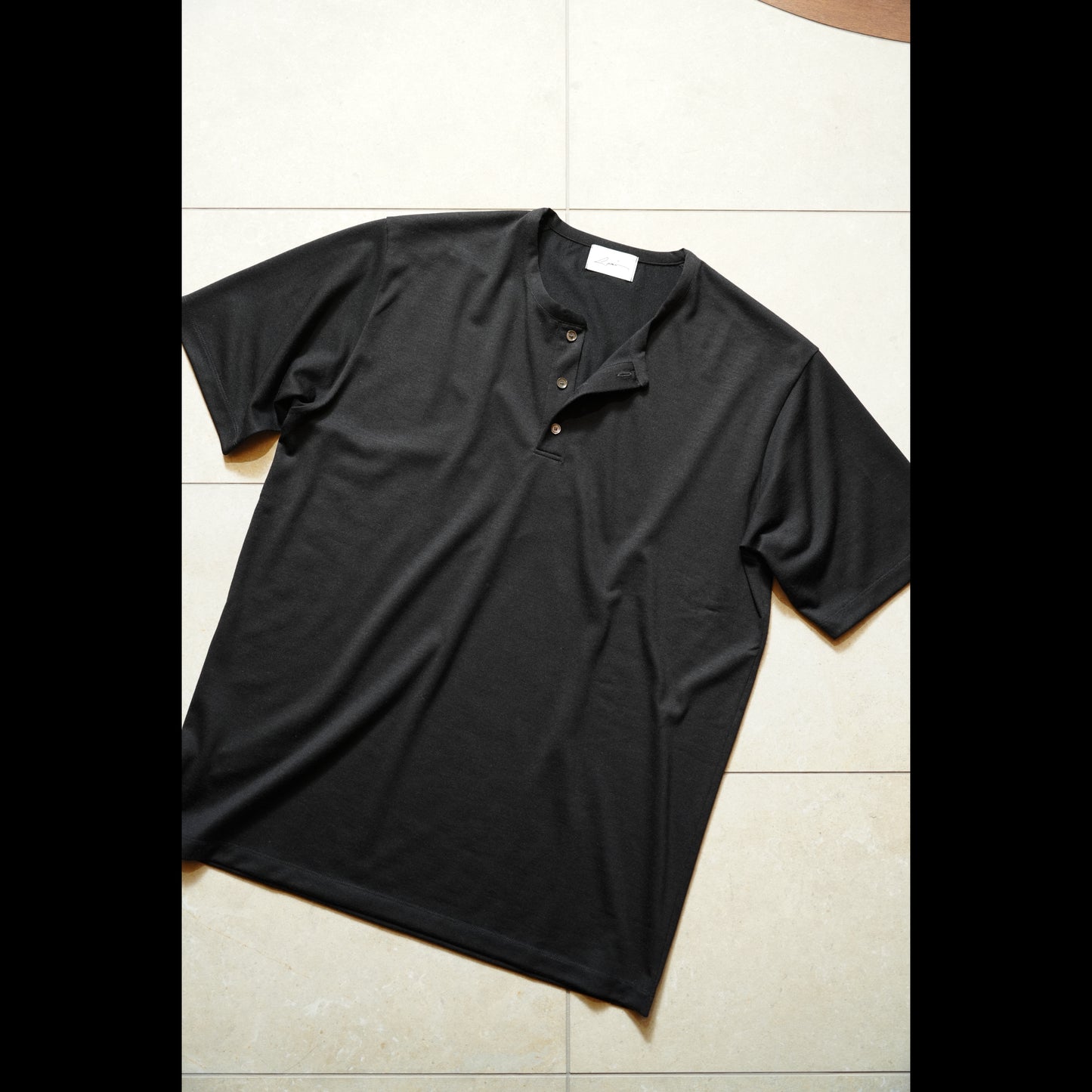 半袖 ヘンリーネック Tシャツ 【受注生産】【メンバー限定】